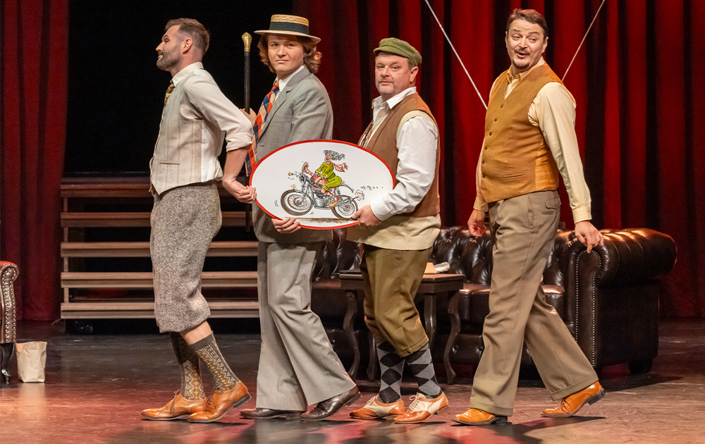 Nur die Harten komm' in Garten!