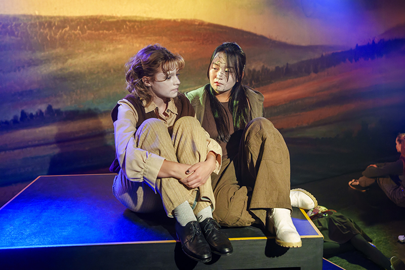 v.l.n.r.: Emily Röhner und Ke Xin Celine Chen.</br>

Foto: Dirk Rückschloß/Pixore Photography