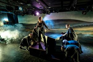 v.l.n.r.: Vanessa Schubert, Leo Tennler und Erzählende.</br>

Foto: Dirk Rückschloß/Pixore Photography