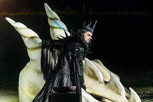Christian Venzke (Tenebris, Schattenkönig).</br>

Foto: Dirk Rückschloß / Pixore Photography