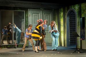 v.l.n.r.: Juliane Prucha, Zsófia Szabó (Petra), Stephanie Ritter und Malina Höfflin (Helga).
Foto: Dirk Rückschloß/Pixore Photography